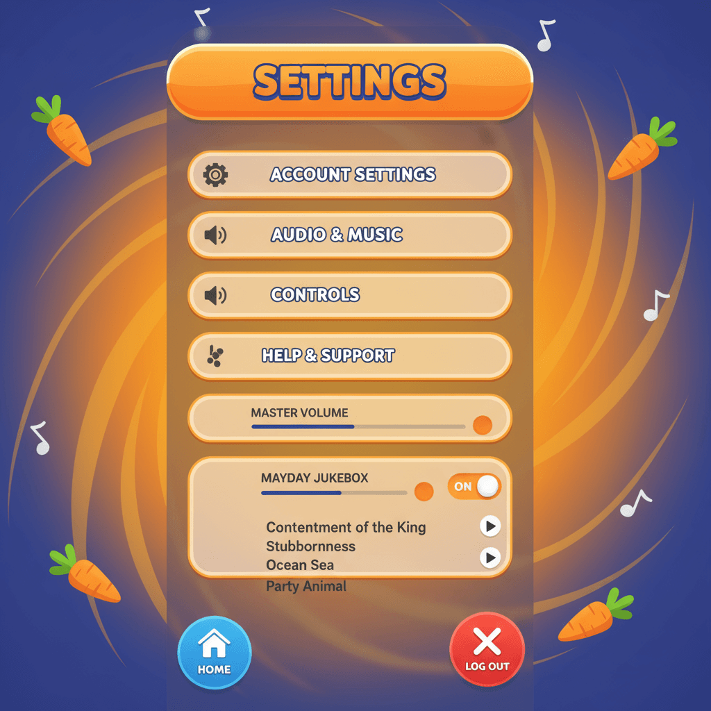 Mayday Carrot Clash additional interface 3