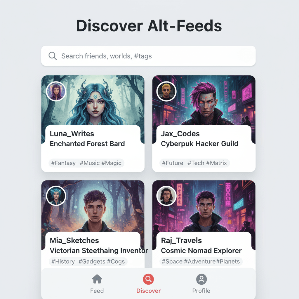Alt-Feed AR additional interface 3